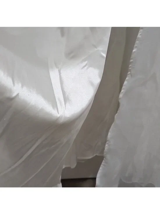 Lulus True Excellence Bustier Off The Shoulder Gown XS New White Dress Bridal - Picture 6 of 13